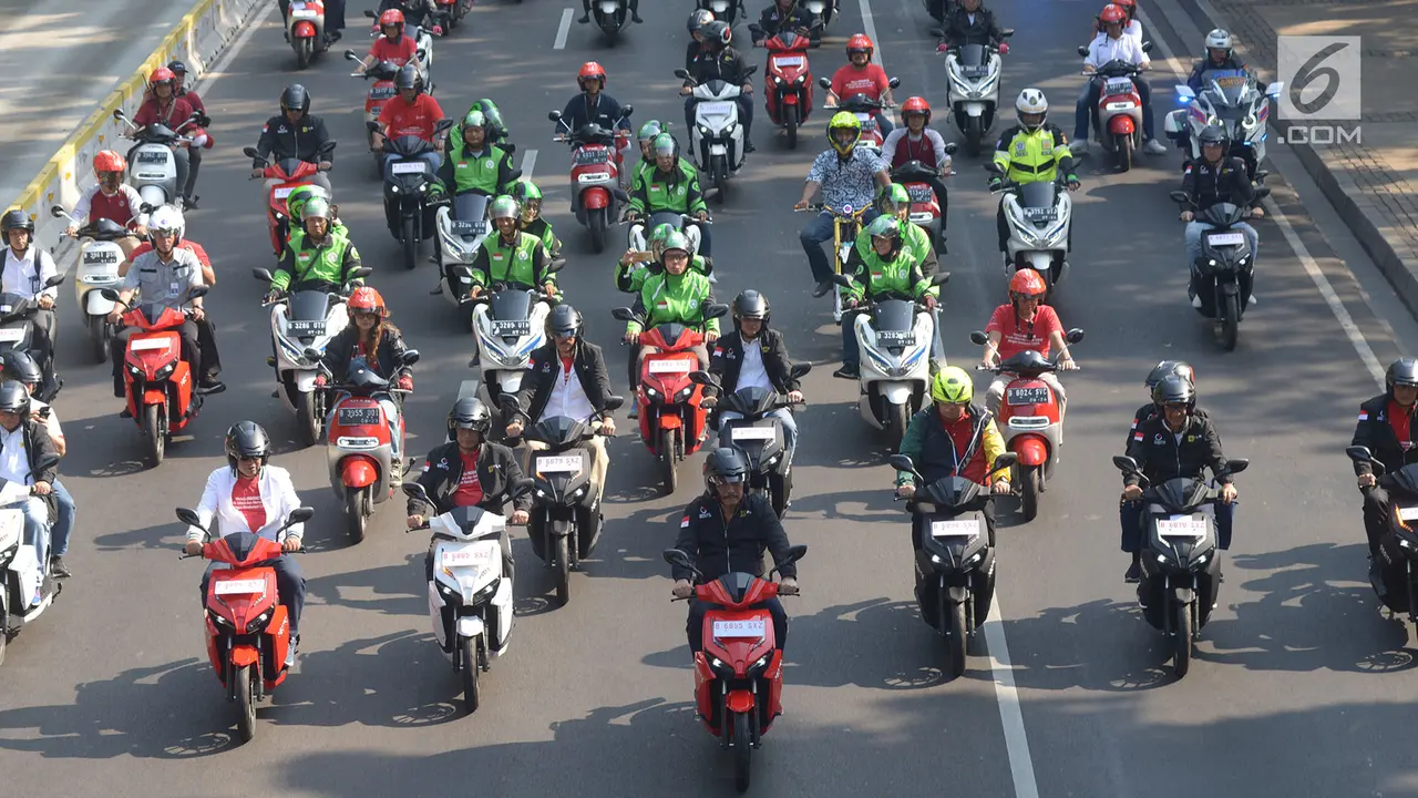 Konvoi Motor Listrik