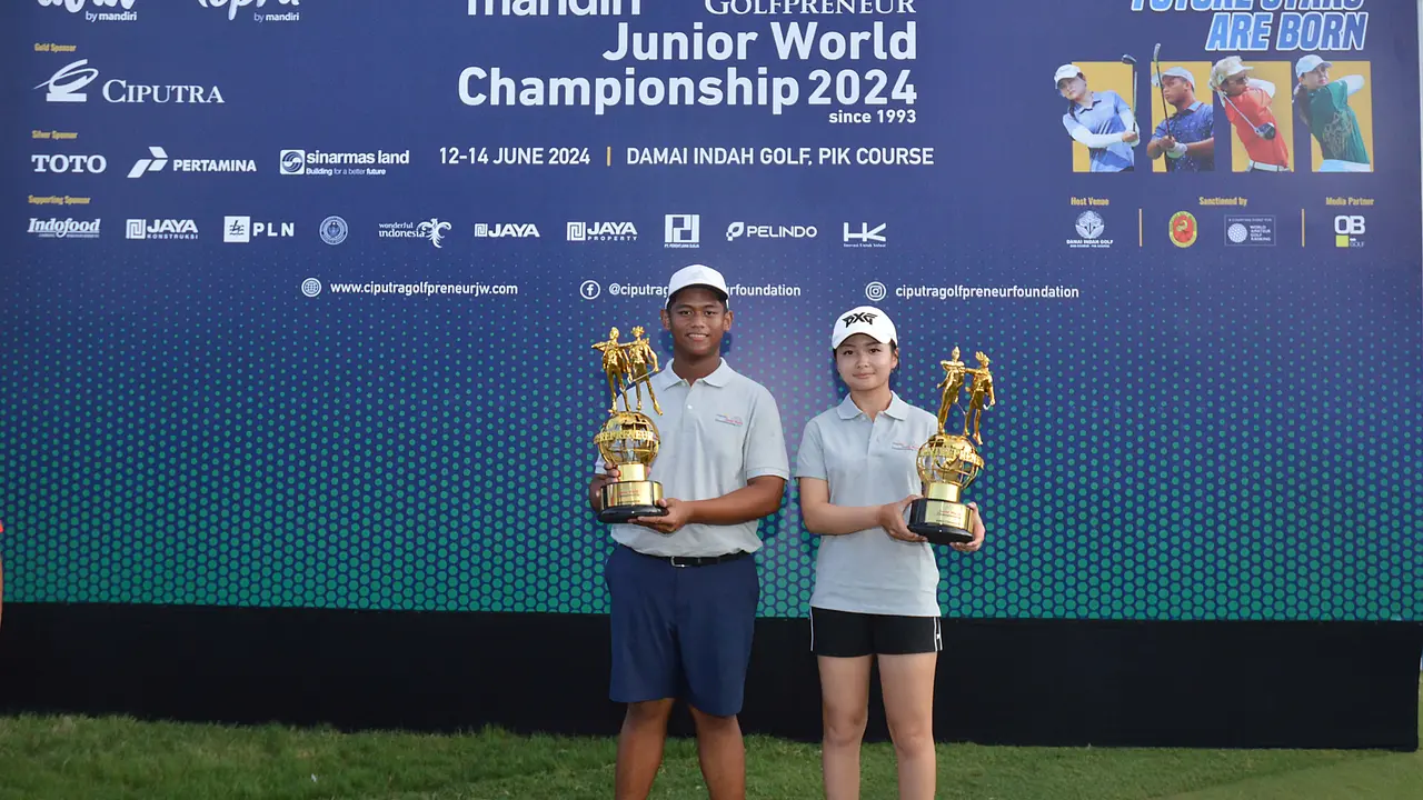 Pegolf Junior Dunia Bakal Tanding di Jakarta Juni 2025