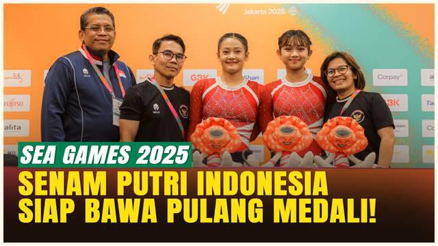 Saksikan persiapan dan target tim senam putri Indonesia menjelang SEA Games 2025 di Thailand. Setelah pengalaman debut dunia di kejuaraan dunia dan tampil sebagai tuan rumah, kini dua atlet muda yakni Alarice Mallica Prakoso dan Salsabilla ...