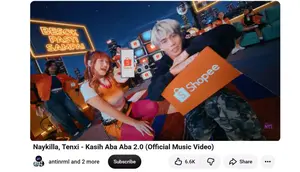 Ditonton Puluhan Juta Kali, Sound "Kasih Aba-Aba 2.0" Shopee 9.9 x Naykilla &  Tenxi Ramai Tren Versi Netizen