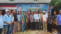 Tim Pemenangan Supian-Chandra pada Pilkada Depok saat berkumpul di Betawi Kumpul, Beji, Depok. (Liputan6.com/Dicky Agung Prihanto)