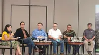 Diskusi Thought Leadership Forum (TLF) yang diinsiasi oleh YKAN membahas&nbsp;Hutan Lestari Kalimantan Timur Menyelamatkan dan Meningkatkan Populasi Orangutan. (Liputan6.com/Henry)
