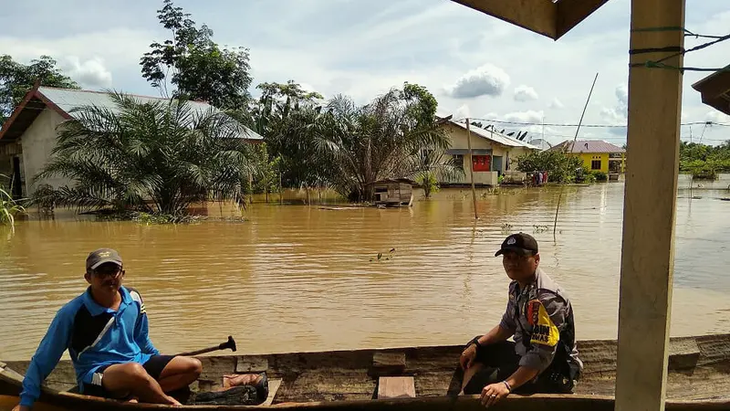 Banjir meluas di Indragiri Hulu