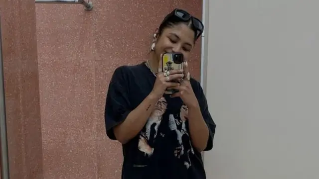 Gaya fashionable Nadine Emmanuella yang curi perhatian. (credit:instagram.com/nadinemmanuella)