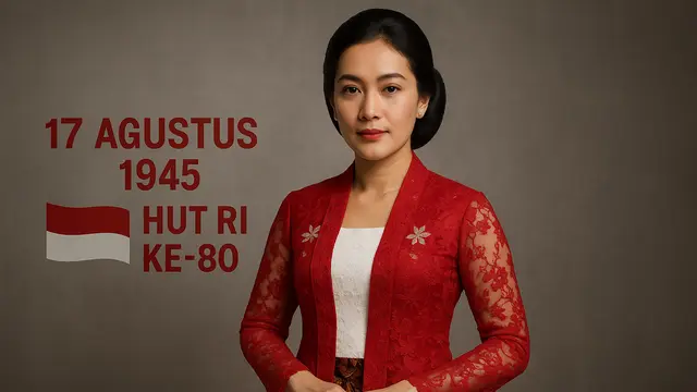 7 Ide Model Kebaya untuk Peringati Hari Kemerdekaan 17 Agustus 1945 HUT RI ke-80, Anggun dan Penuh Nasionalisme
