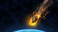 Ilustrasi meteor. (Photo created by kjpargeter on www.freepik.com)