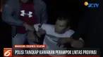 Polisi mengenakan Pasal 365 KUHP tentang Pencurian Dengan Kekerasan pada kawanan ini. Dengan demikian, maka masing-masing terancam hukuman 7 tahun penjara.