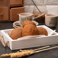 ilustrasi roti bun/Novi Purwono/Shutterstock