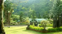 Ilustrasi &ndash; Pagi menakjubkan di Taman Lokawisata Baturraden, Banyumas. (Foto: Liputan6.com/Muhamad Ridlo)