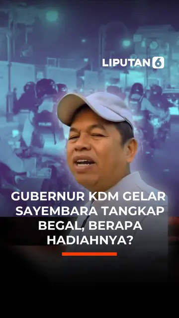 Gubernur KDM Gelar  Sayembara Tangkap Begal, Berapa Hadiahnya?