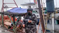 KKP tangkap kapal pencuri ikan berbendera Vietnam pada 17 AGustus 2021 di Laut Natuna Utara