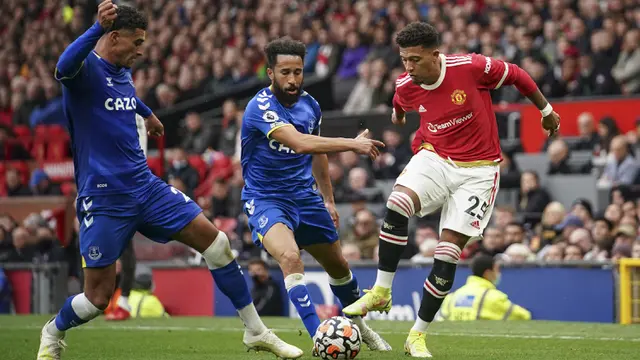 Foto: Cristiano Ronaldo Tidak Starter, Manchester United Ditahan Imbang 1-1 Everton di Liga Inggris