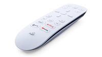 Tampilan PS5 Media Remote yang hadir dengan tombol khusus untuk sejumlah aplikasi streaming kenamaan. (Dok. Sony)