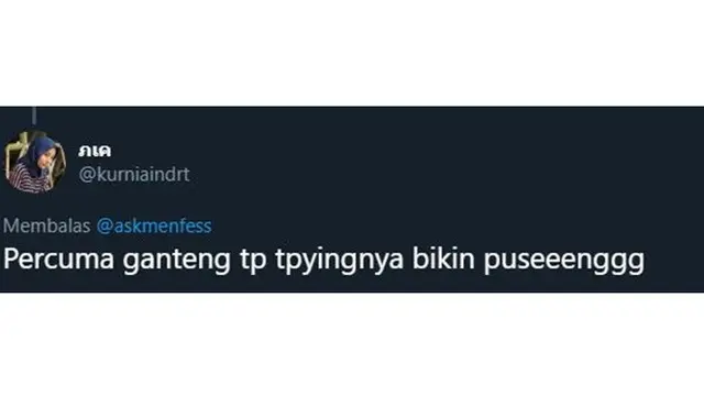 5 Cuitan Percuma Ganteng Ala Netizen Ini Bikin Senyum Geli