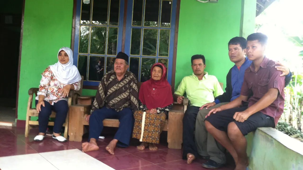 Penduduk Dusun Nglanggeran Wetan, Yogyakarta