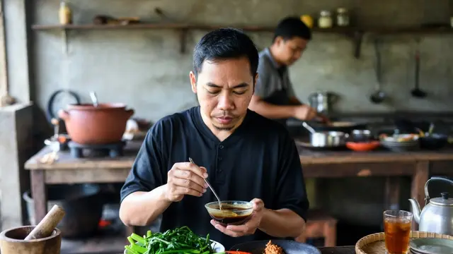 Membuat Bumbu Karedok