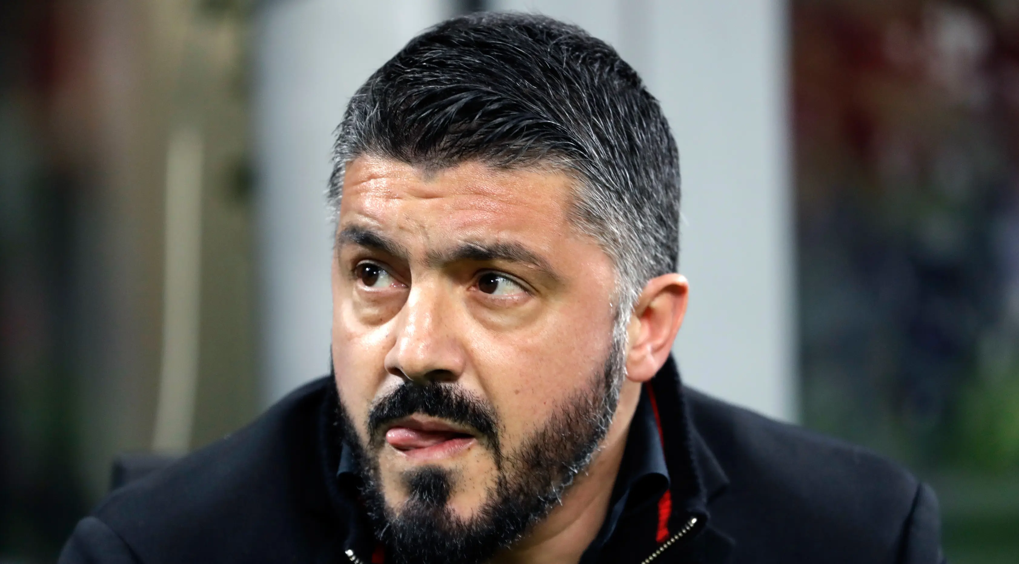 Pelatih AC Milan, Gennaro Gattuso (AP Photo/Luca Bruno)