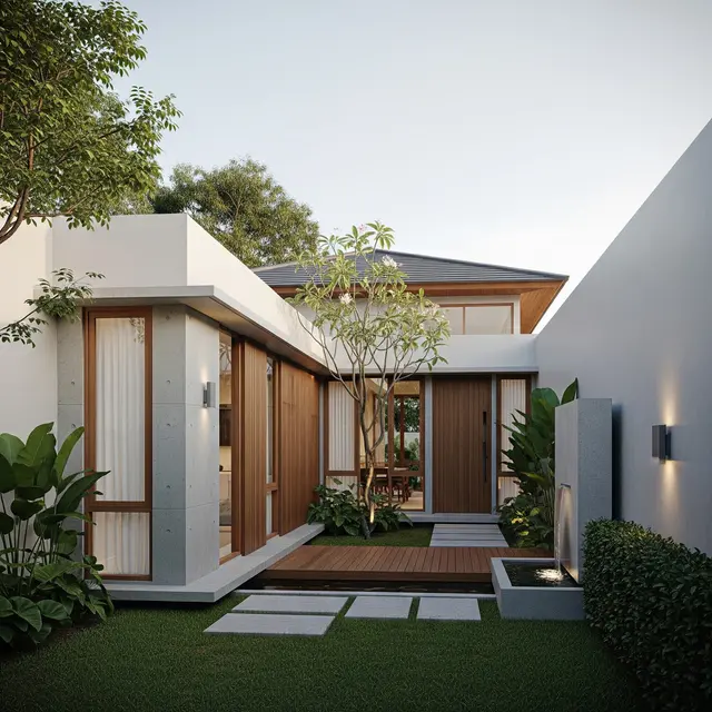 9 Desain Rumah Leter L yang Cocok untuk Lahan Memanjang, Fungsional dan Estetik