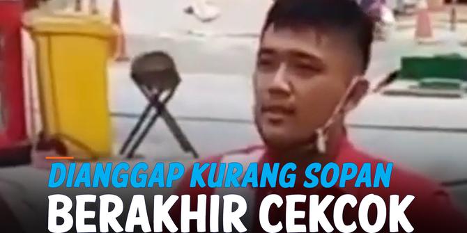 VIDEO: Viral Petugas SPBU Cekcok dengan Pedagang
