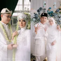 Adu Gaya Larissa Chou dan Nadya Mustika saat Menikah dengan Rosadi Bersaudara. [@larissachou/@nadyamustikarahayu]