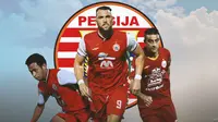 Persija Jakarta - Osvaldo Haay, Marko Simic, Otavio Dutra (Bola.com/Adreanus Titus)