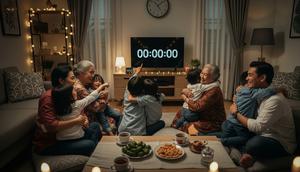 10 Ide Malam Tahun Baru Bersama Keluarga di Rumah, Hangat dan Penuh Kebersamaan (Foto: Gemini AI)