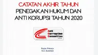 ACC Sulawesi merilis penyidikan mandek dua kasus dugaan korupsi proyek DAK di Sulsel sepanjang 2020 (Liputan6.com/ Eka Hakim)