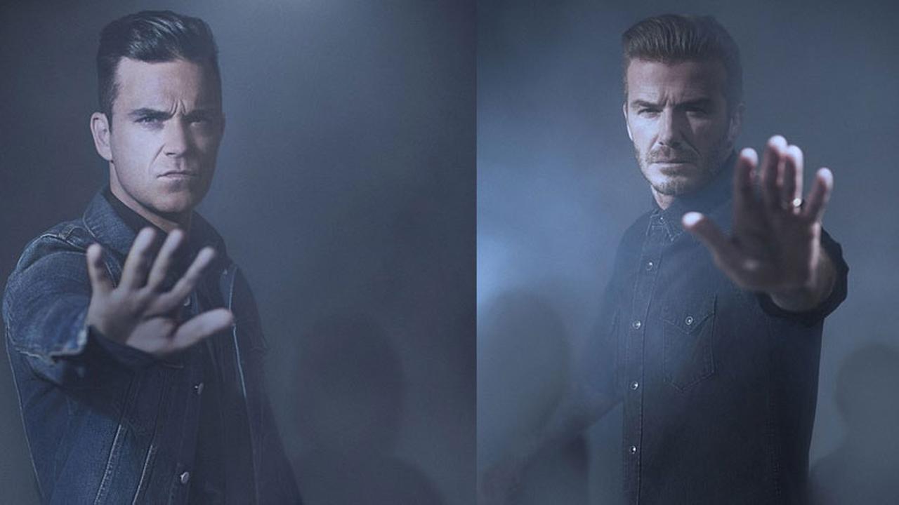 robbie williams dan david beckham kampanyekan lindungi anak-anak dari bahaya