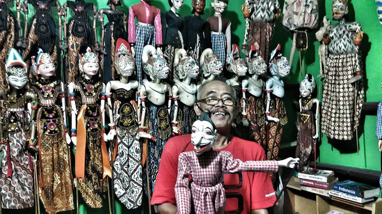Wayang golek Dase A.S, sudah diekspor ke Belanda dan negara Eropa lainnya.