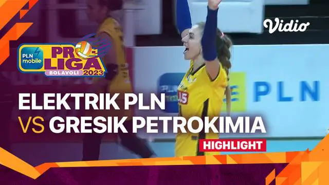 Berita Video, Gresik Petrokimia Pupuk Indonesia Kalahkan Jakarta Elektrik PLN Dilanjutan PLN Mobile Proliga 2023 pada Kamis (16/2/2023)