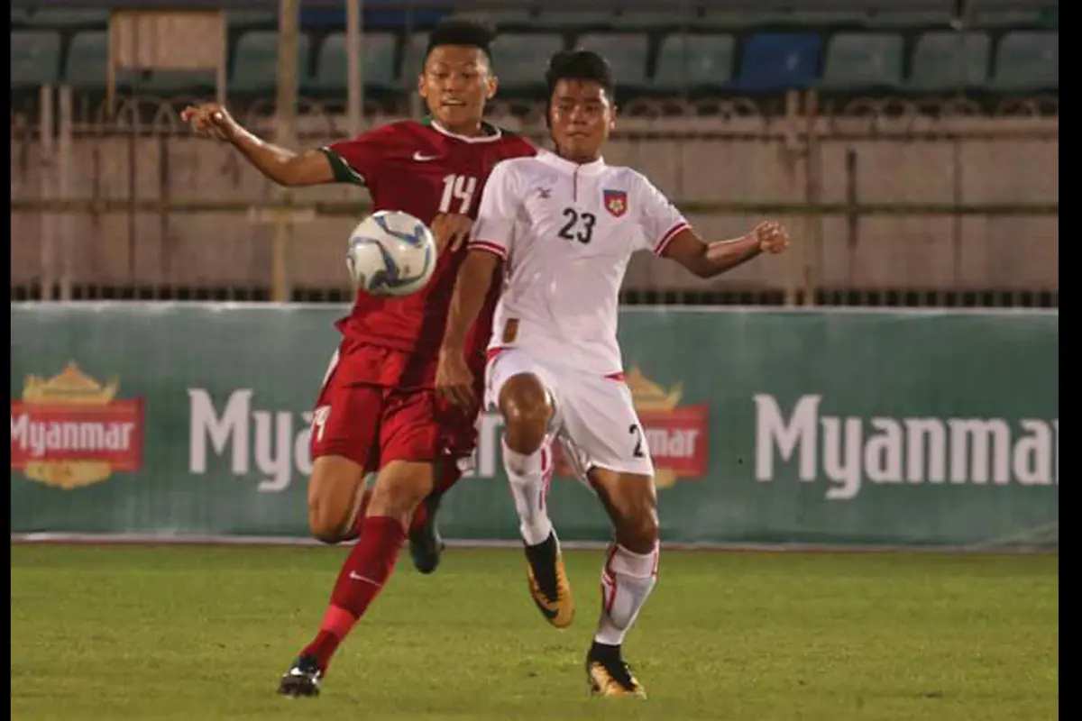 Timnas Indonesia U-19, Myanmar, AFF U-18 2017