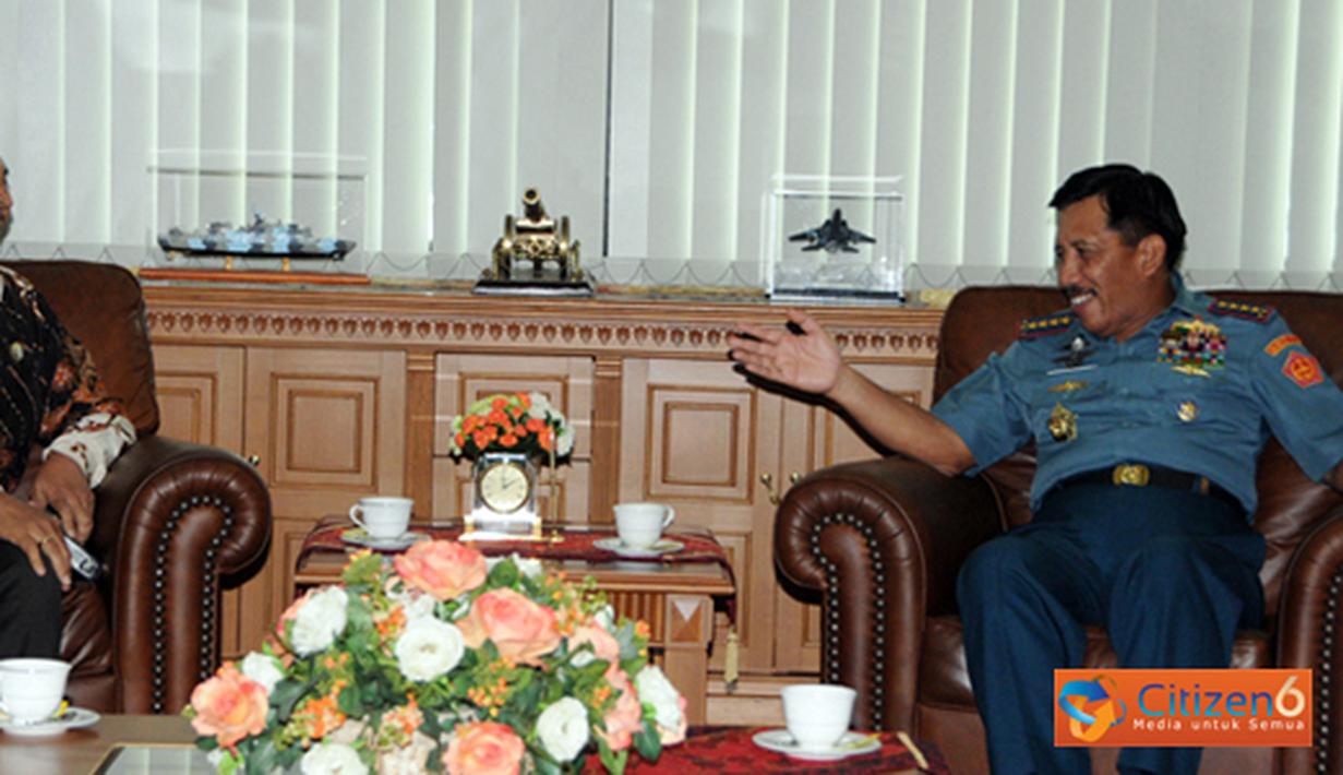 Citizen6, Cilangkap: Kunjungan  Ketua Umum Perayaan Hari Nyepi didampingi Ketua-I Marsda TNI I.B. Putu Dunia dan beberapa pengurus. (Pengirim: Badarudin Bakri)