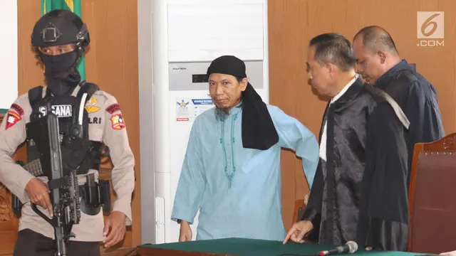 Sidang Vonis Teroris Aman Abdurrahman