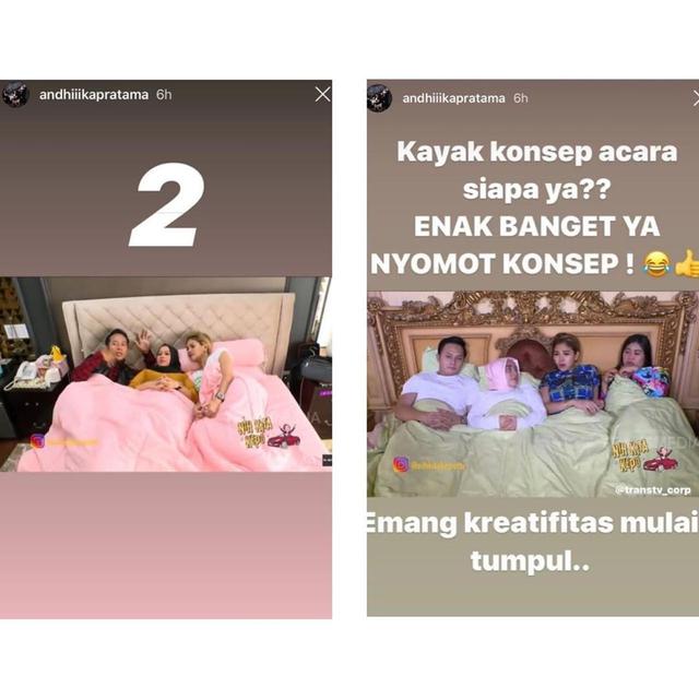 Unggahan Andhika Pratama. (Foto: Instagram andhiiikapratama)