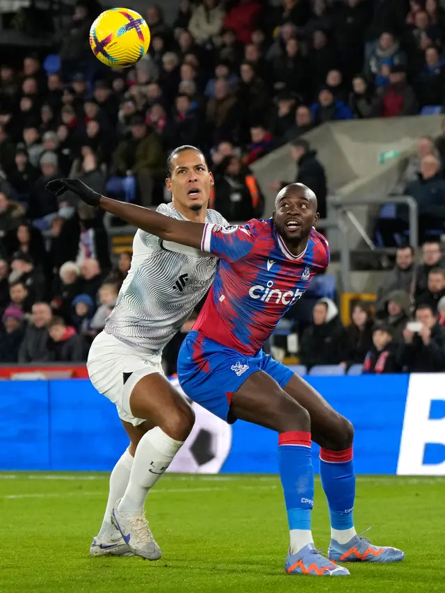 Hasil Liga Inggris: Liverpool Gagal Raih Poin Penuh di Markas Crystal Palace