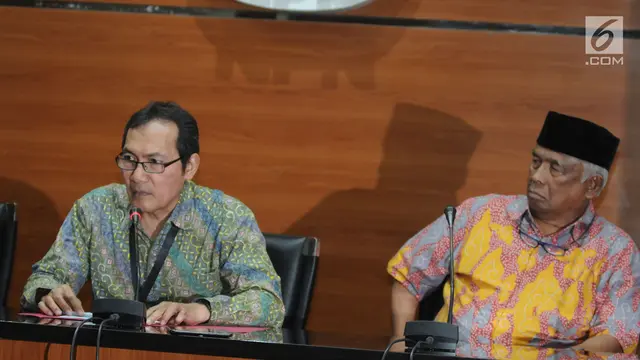 KPK Beri Keterangan Terkait Penyerahan Diri Eddy Sindoro