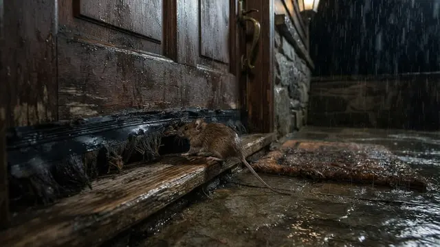 Celah Rumah yang Bisa Jadi Jalan Masuk Tikus Saat Musim Hujan