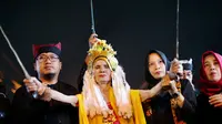 Ritual adat tarian Seblang Bakungan Banyuwangi. (Liputan6.com/ ist)