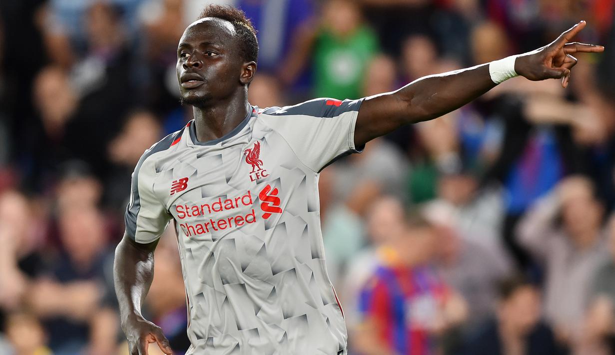 7. Sadio Mane (Liverpool) - 14 Gol. (AFP/Glyn Kirk)