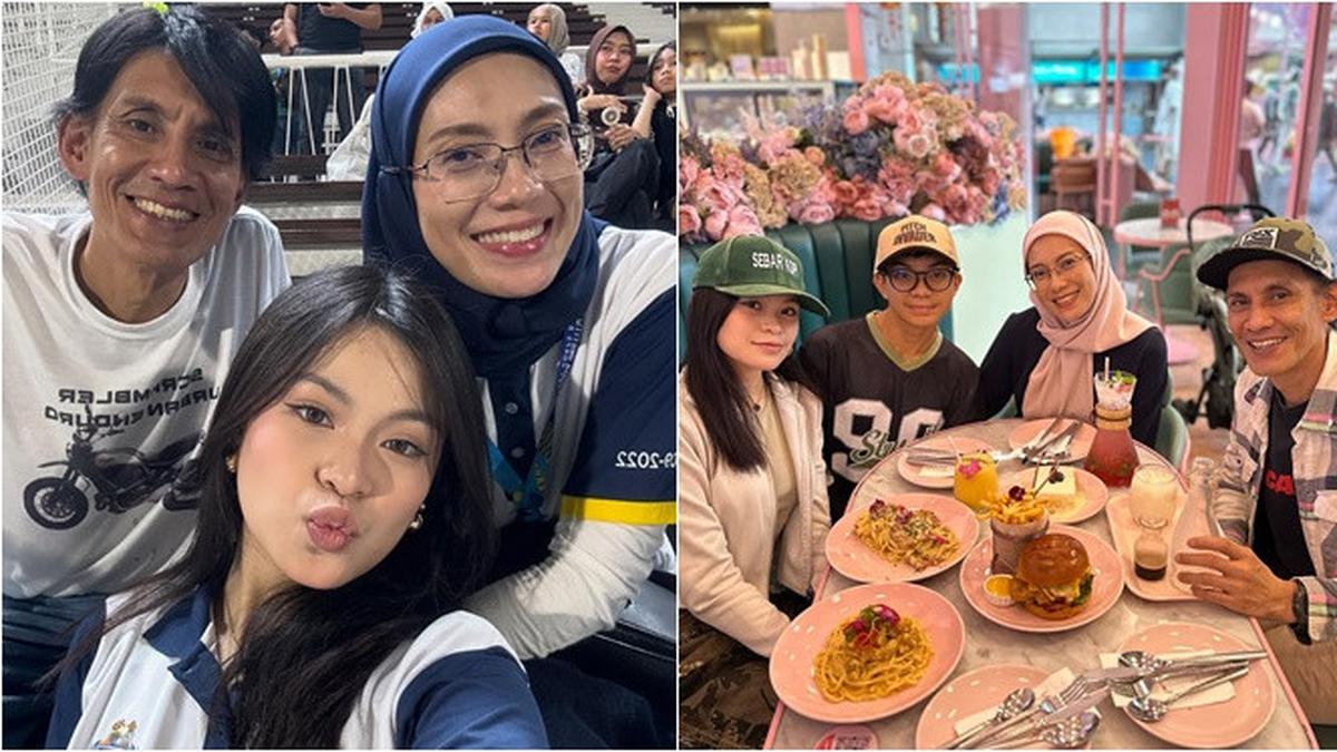 6 Potret Walid 'Bidaah' Tanpa Sorban Bareng Istri dan Anak di Dunia Nyata, Family Man