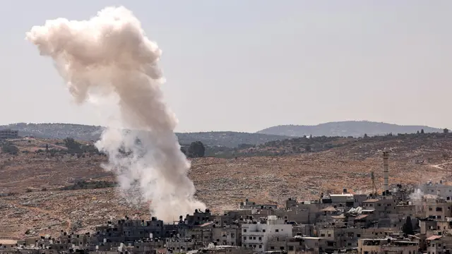 Israel Bombardir Kamp Pengungsi Palestina Nur Shams