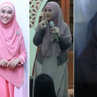 Banyak dari selebriti Tanah Air yang meninggalkan dunia hiburan meski kariernya sedang moncer. Hal itu dilakukan demi memperdalam agama hingga menjadi penceramah alias juru dakwah.(dok. Bintang.com)