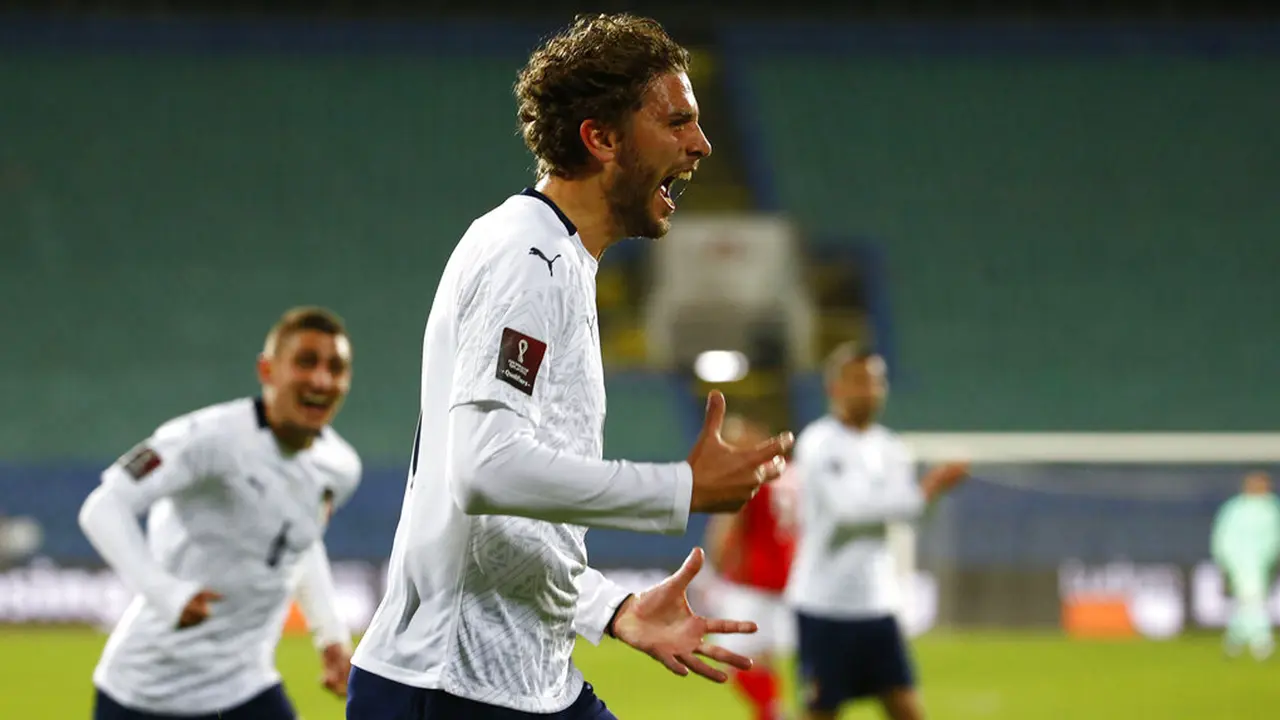 FOTO: Italia Tundukkan Bulgaria di Kualifikasi Piala Dunia 2022