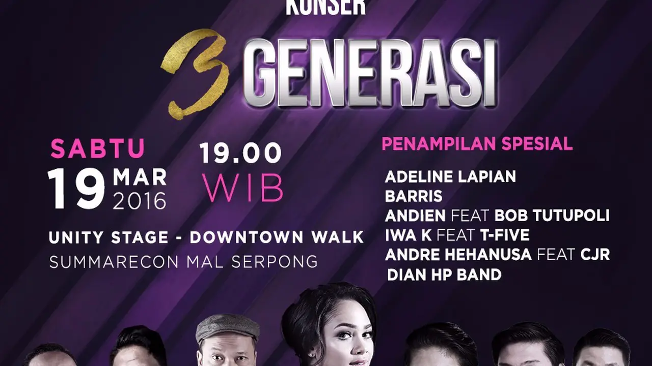 Konser Bintang 3 Generasi