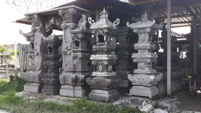 Klaster Perajin Batu Paras Taro di Bali
