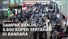 Dampak Banjir Bangkok, 5.600 Koper Penumpang Thai Airways Tertahan di Bandara