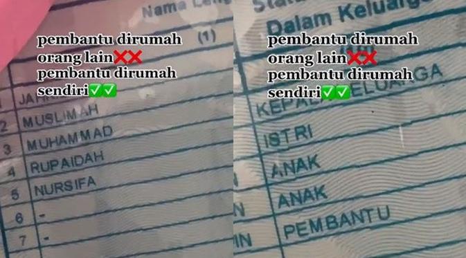 Viral Anak Kandung Ini Ditulis Pembantu Di Kartu Keluarga Bikin Kaget Hot Liputan6 Com