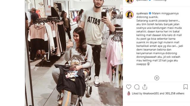 Syahnaz Sadiqah (Foto: Instagram)