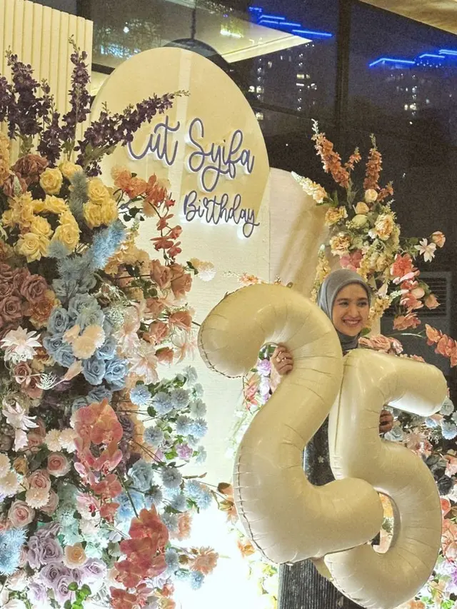 Dapat Kejutan, Ini 7 Momen Ulang Tahun Cut Syifa ke 25 yang Meriah
