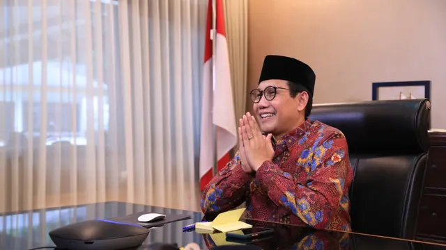 Halal Bilhalal Virtual, Gus Menteri Apresiasi Kerja Keras Para Kades Dalam Bangun Desa